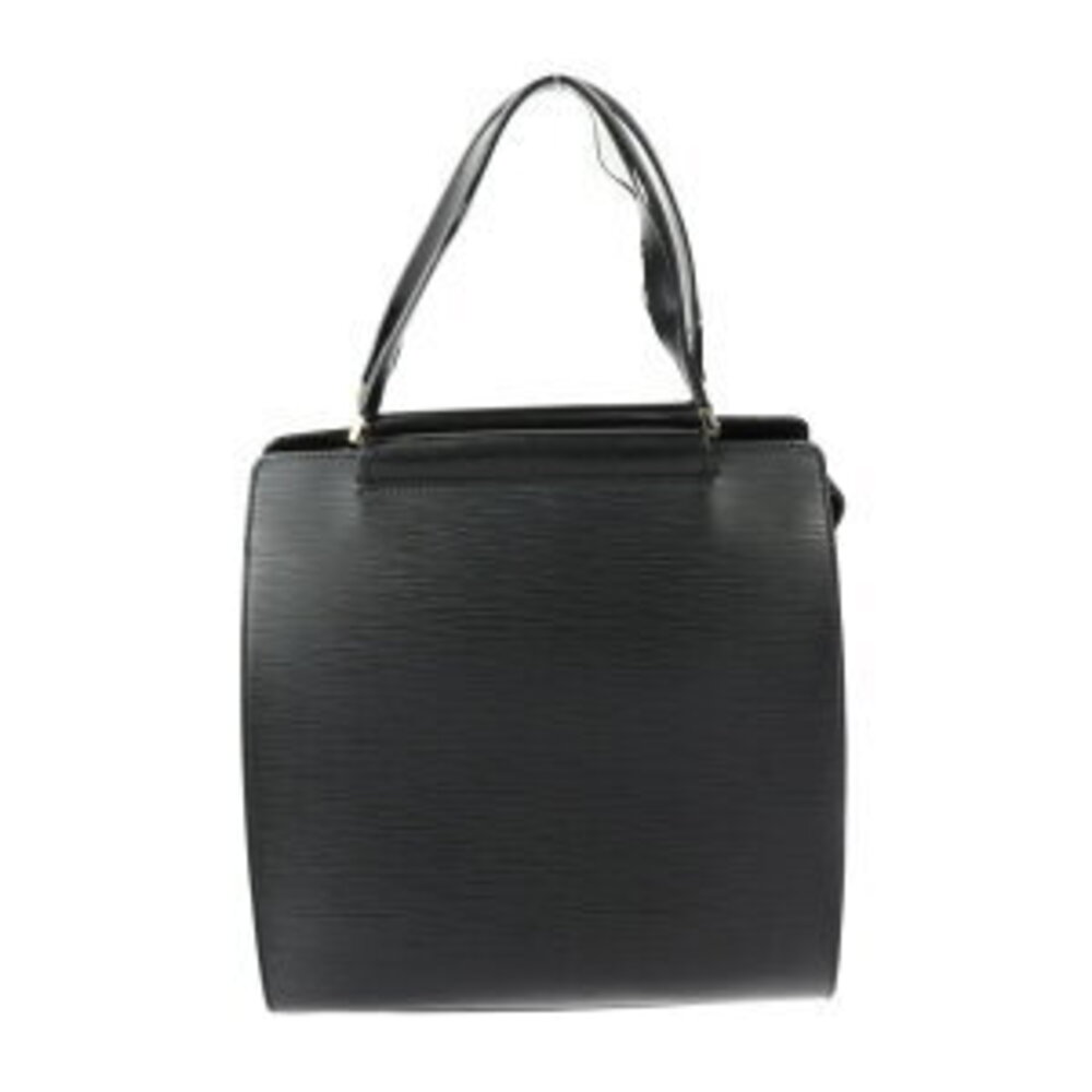 LOUIS VUITTON Figari Epi Leather Handbag Black